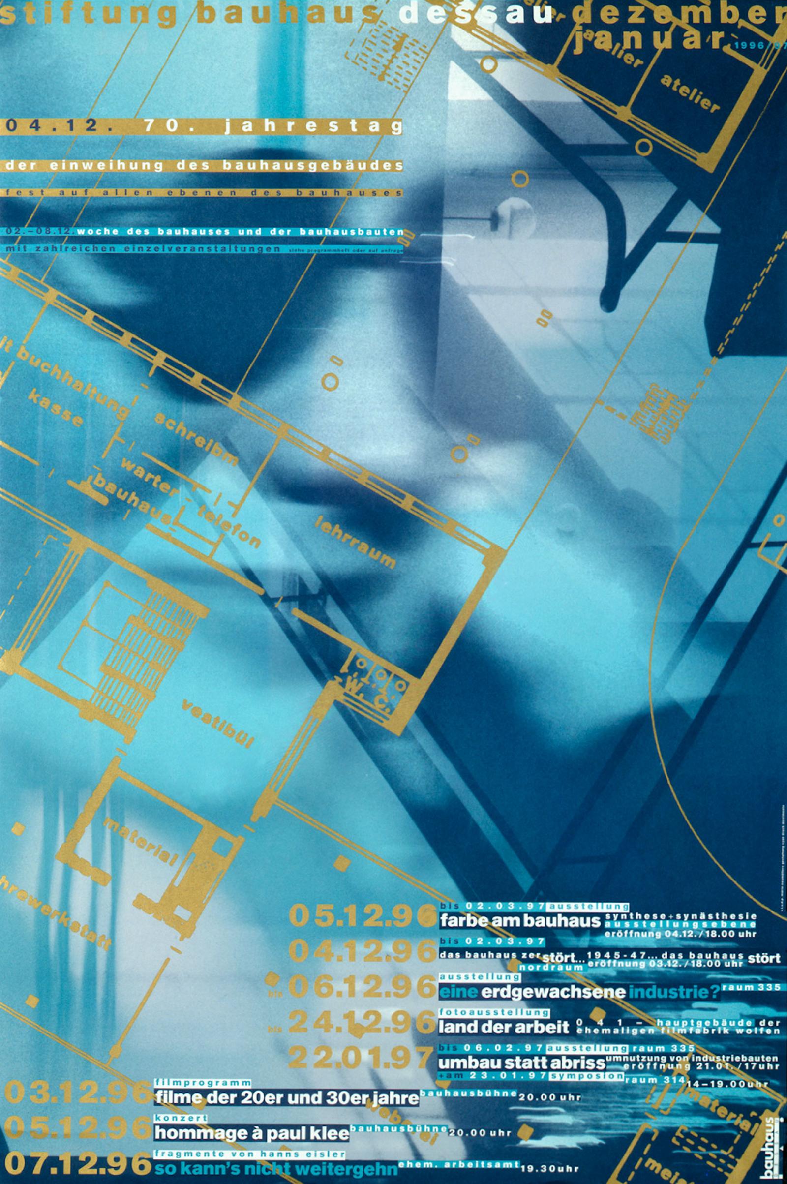 Bauhaus Dessau Programme Posters Agi