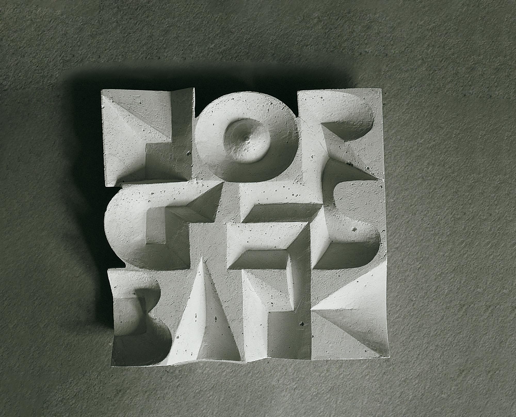 Plaster Model For Norges Bank Agi